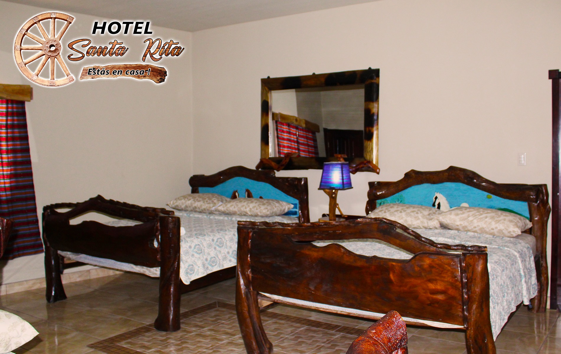 Habitación del Hotel Santa Rita